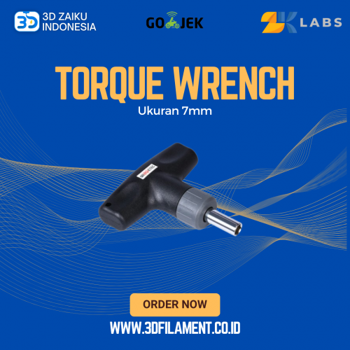 Torque Wrench 7 mm untuk Penggantian Nozzle 3D Printer